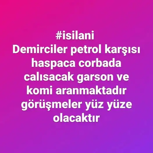 İş İlanı